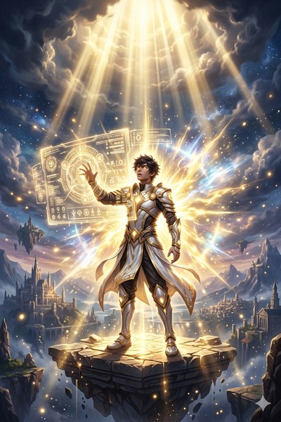 Capa de Sistema de Upgrade ao Rank Divino