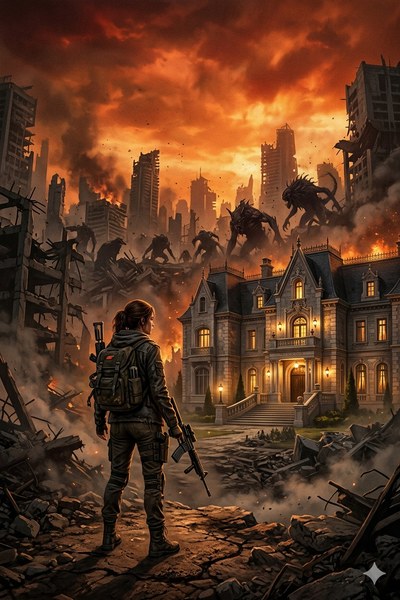 Capa de Tenho uma Mansão no Mundo Pós-Apocalíptico