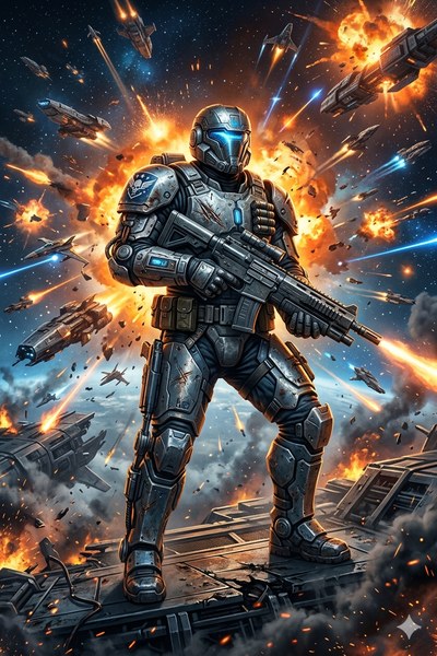 Capa de A Lenda do Soldado Supremo